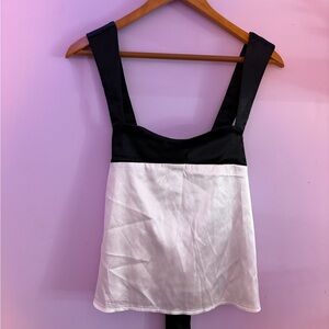SHEIN Black and White Camisole Top